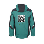 Agri Crew Winterjacke Backprint QR-Code