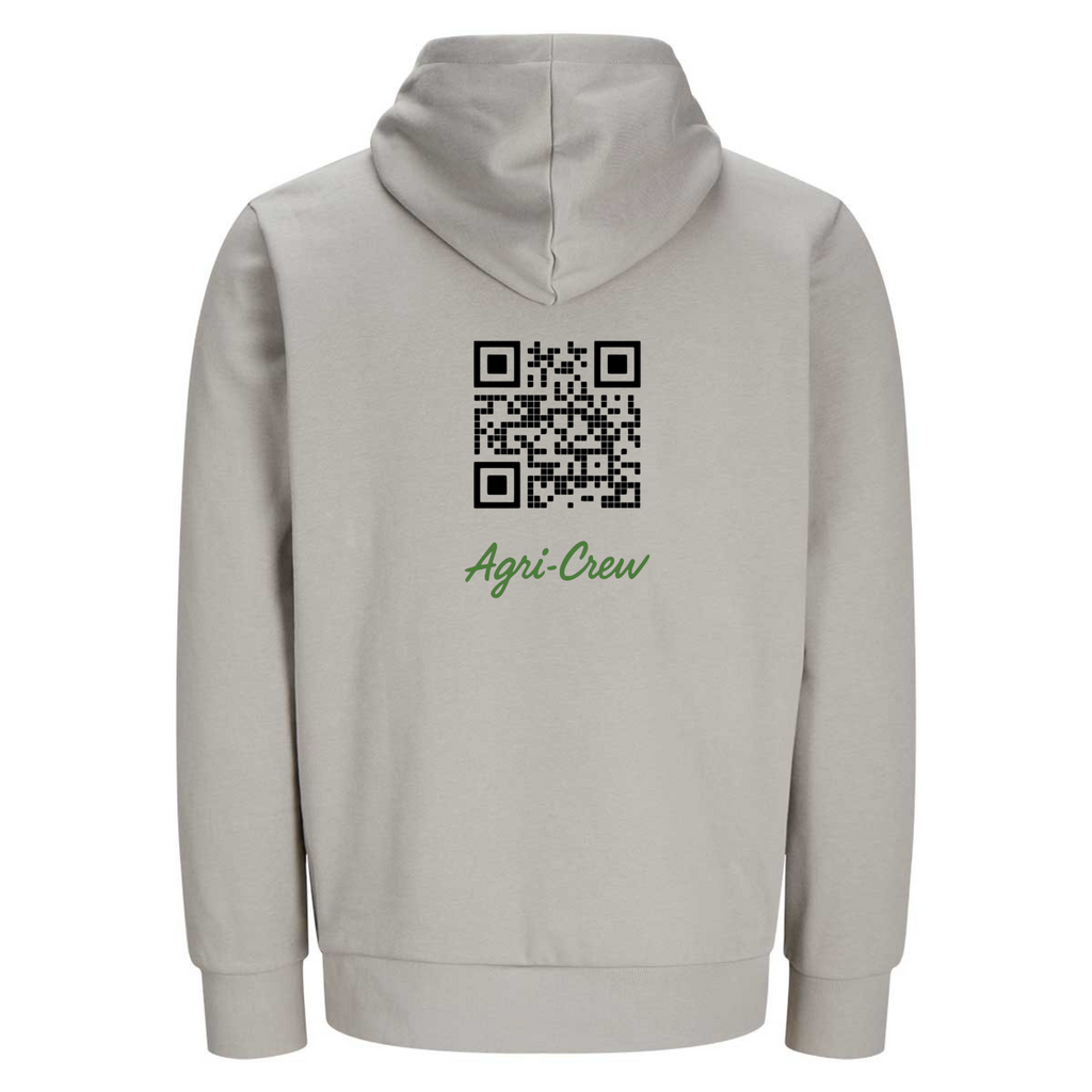 Agri - Crew Hoodie "Original" QR-Code Schriftzug