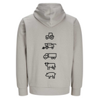 Agri - Crew Hoodie "Original" Backprint Symbole