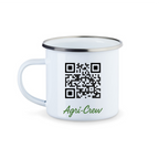 Agri Crew Emaille Tasse "Herzschlag"