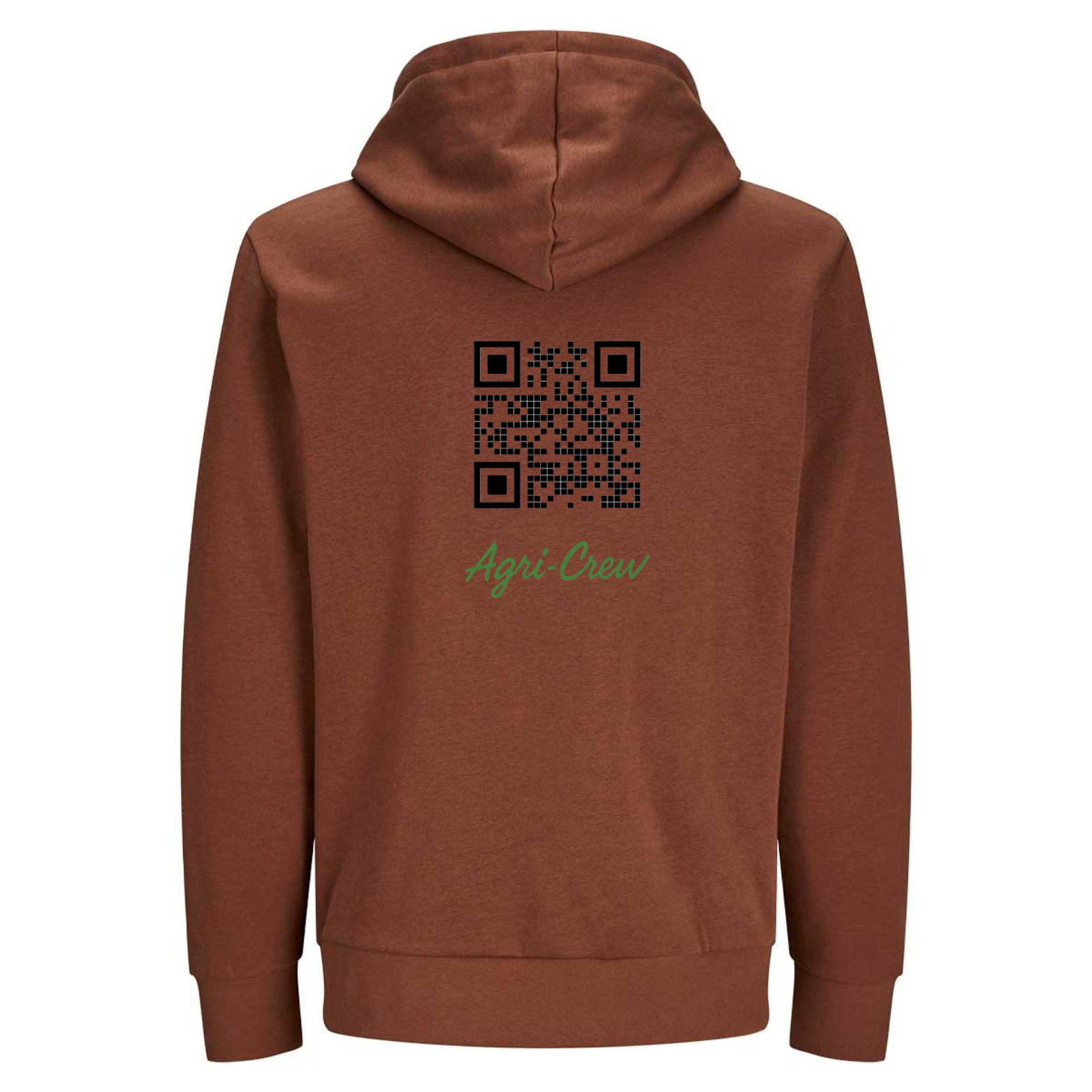 Agri - Crew Hoodie "Original" QR-Code Schriftzug