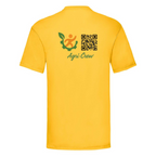 Agri Crew T-shirt "Herzschlag" Backprint QR+Logo