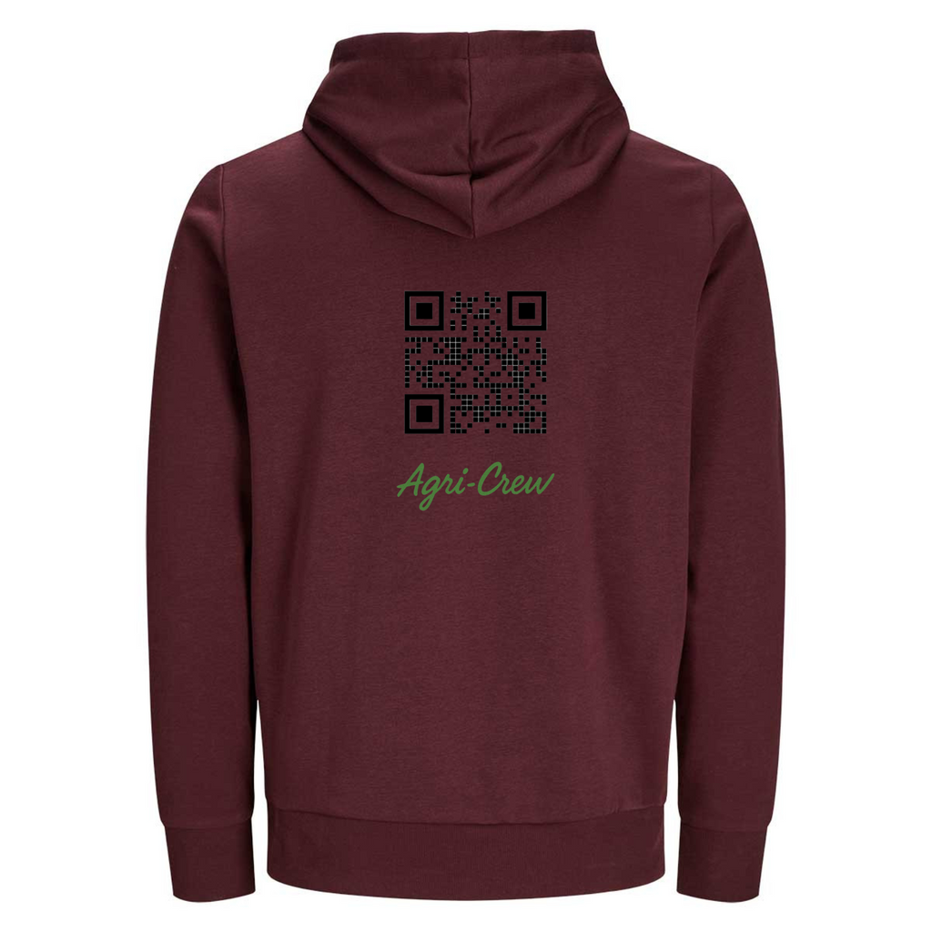 Agri - Crew Hoodie "Herzschlag" inkl. Backprint