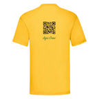 Agri Crew T-shirt "Herzschlag" Backprint QR+Text