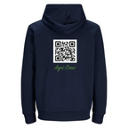Agri - Crew Hoodie "Original" QR-Code Schriftzug