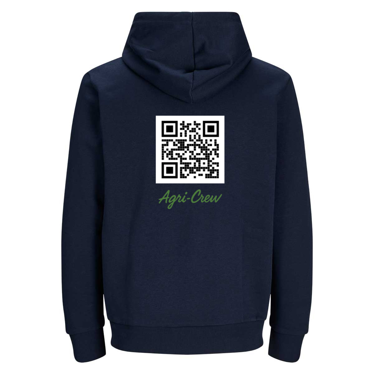 Agri - Crew Hoodie "Original" QR-Code Schriftzug
