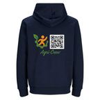 Agri - Crew Hoodie "Original" ink. QR-Code