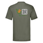 Agri Crew T-shirt "Herzschlag" Backprint QR+Logo
