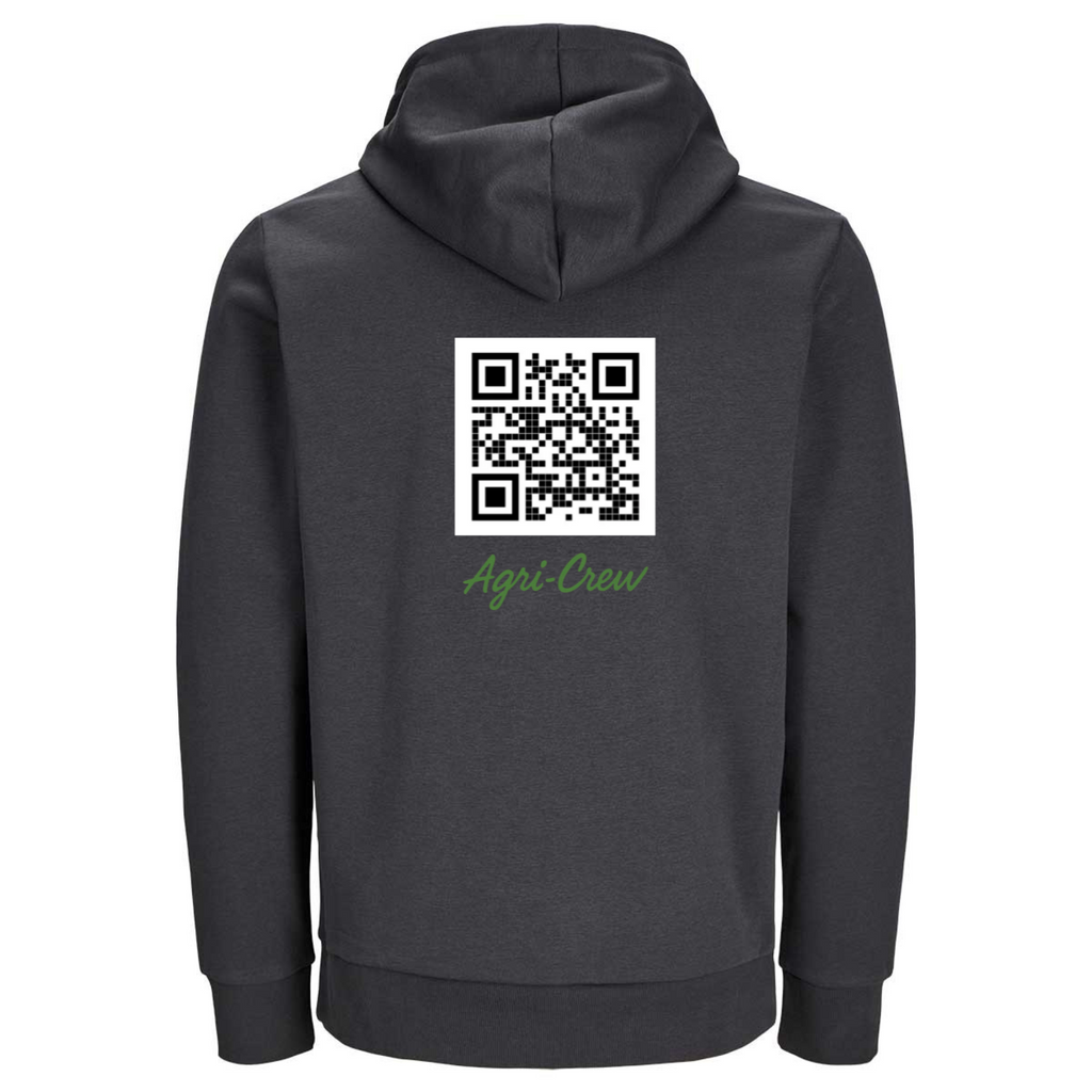 Agri - Crew Hoodie "Original" QR-Code Schriftzug