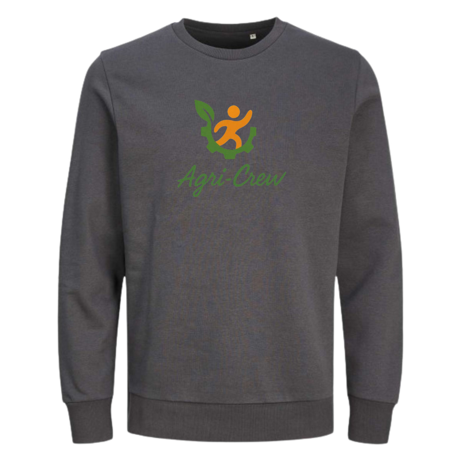 Agri Crew Sweatshirt "Original" mit Backprint QR+Schrift