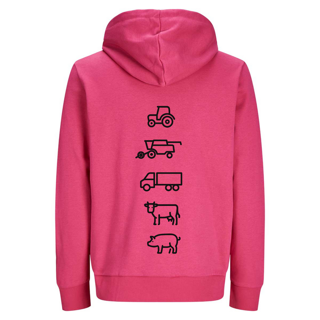 Agri - Crew Hoodie "Original" Backprint Symbole