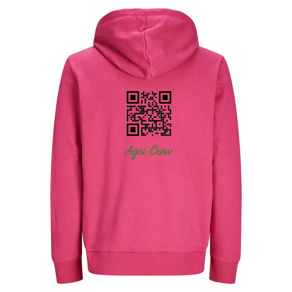 Agri - Crew Hoodie "Original" QR-Code Schriftzug