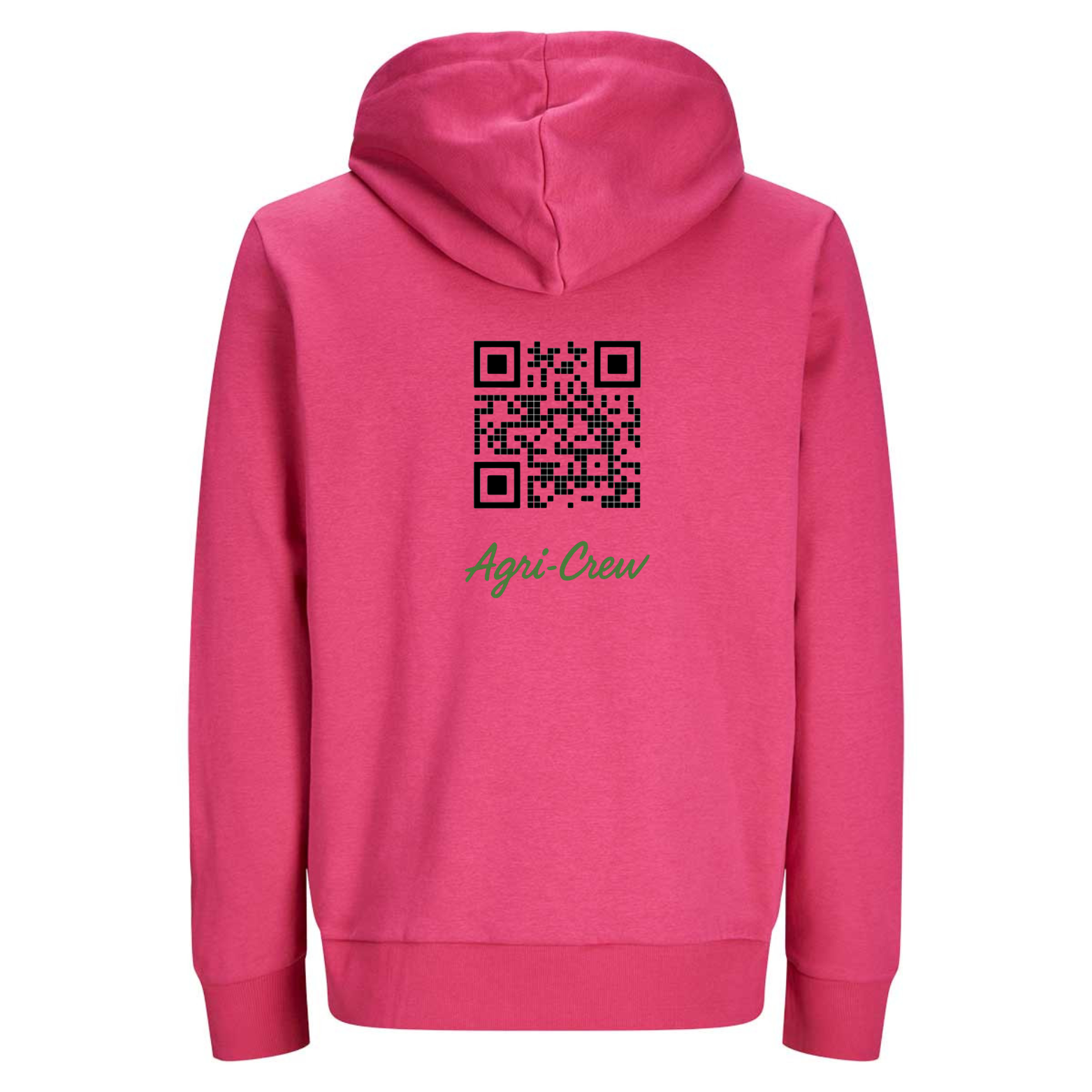 Agri - Crew Hoodie "Original" QR-Code Schriftzug