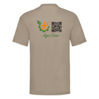 Agri Crew T-shirt "Herzschlag" Backprint QR+Logo