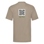 Agri Crew T-shirt "Herzschlag" Backprint QR+Text