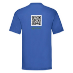 Agri Crew T-shirt "Herzschlag" Backprint QR+Text