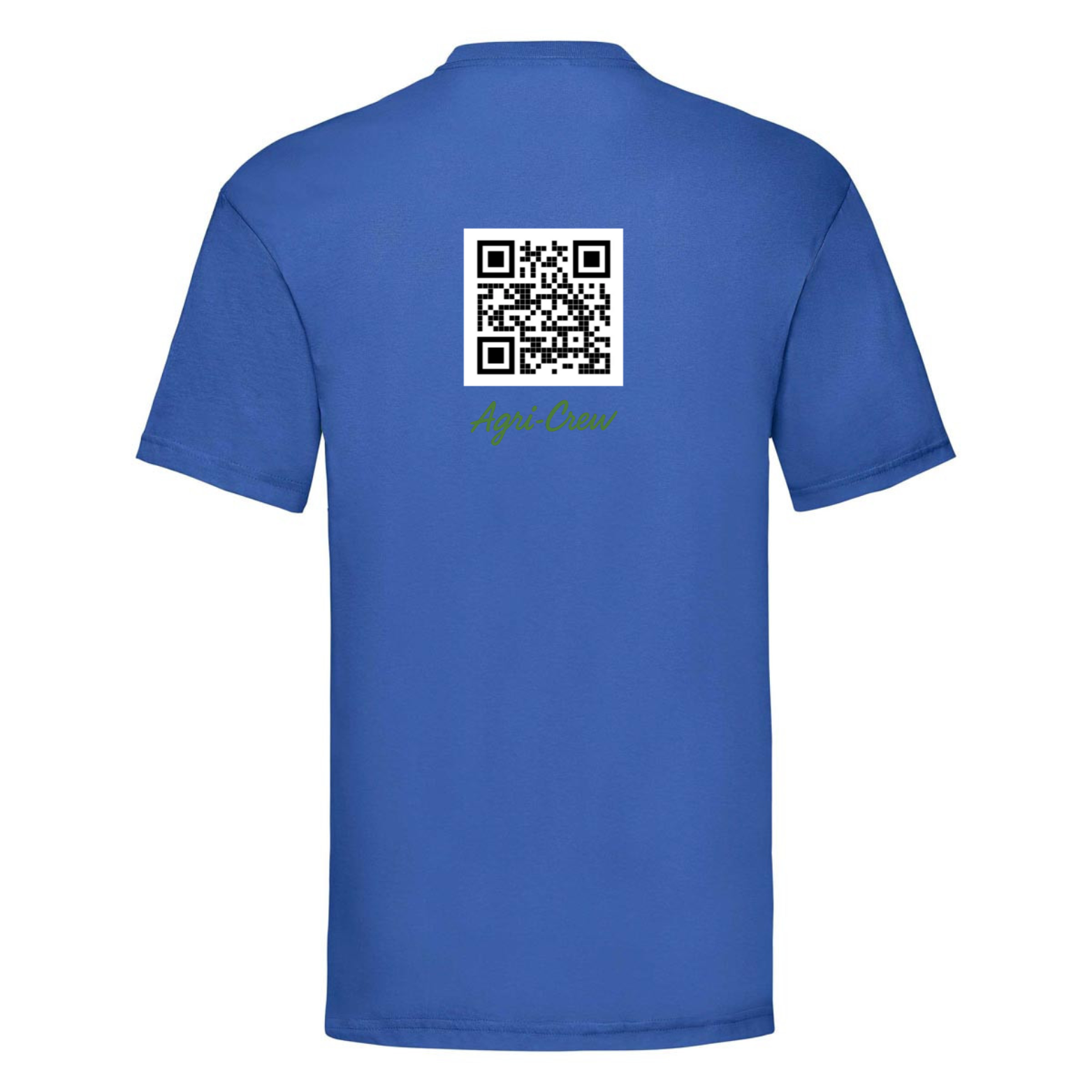 Agri Crew T-shirt "Original" Backprint QR+Agri Crew