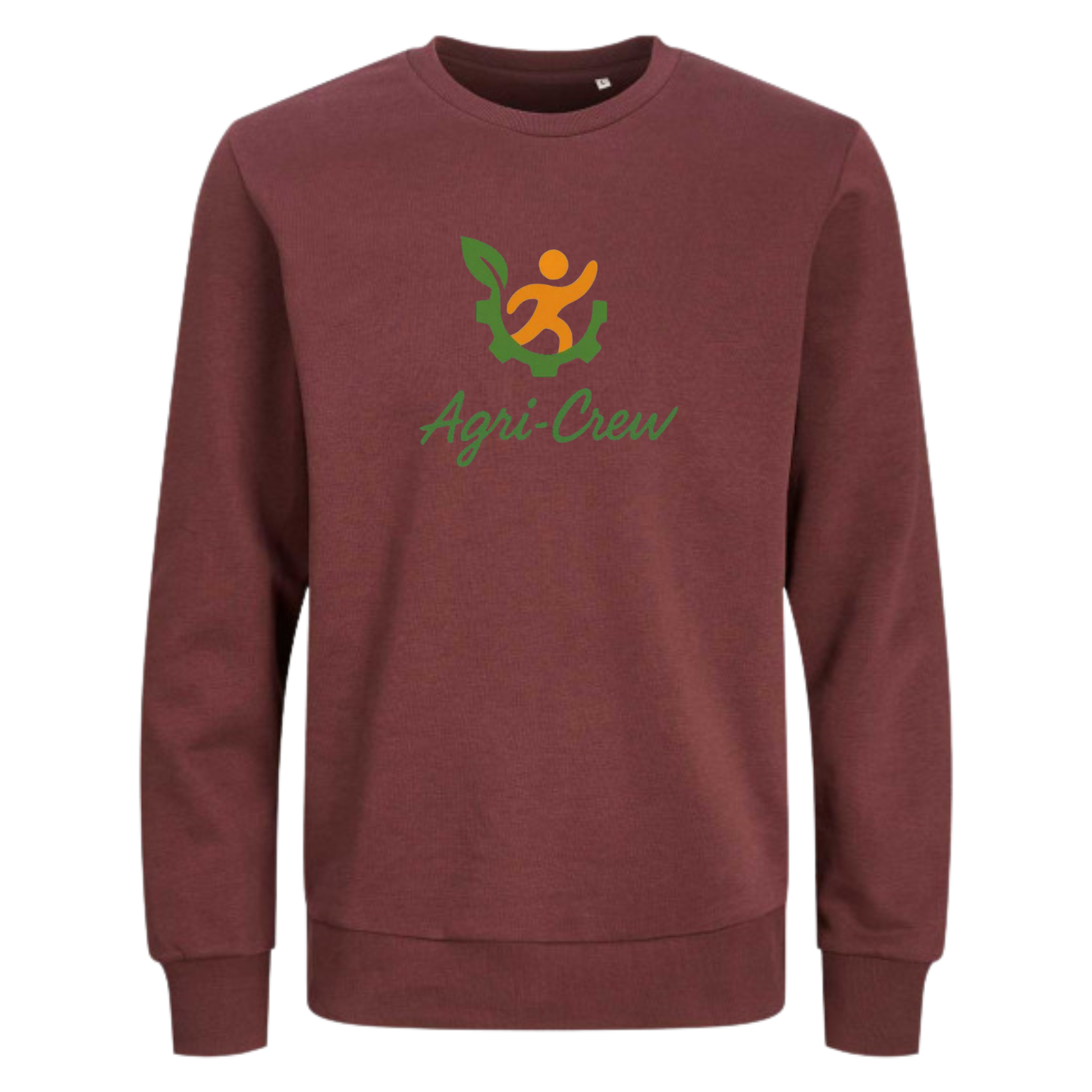 Agri Crew Sweatshirt "Original" mit Backprint QR+Schrift