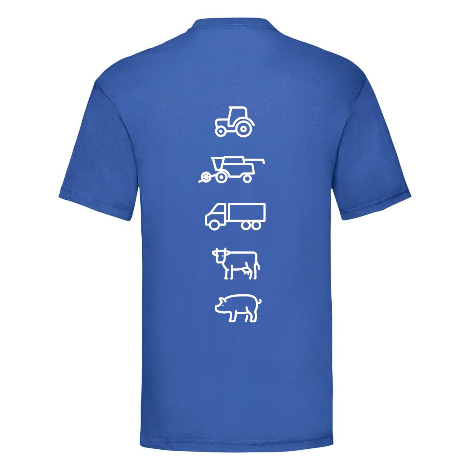 Agri Crew T-shirt "Original" Backprint Symbole