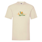 Agri Crew T-shirt "Herzschlag" Backprint QR+Text