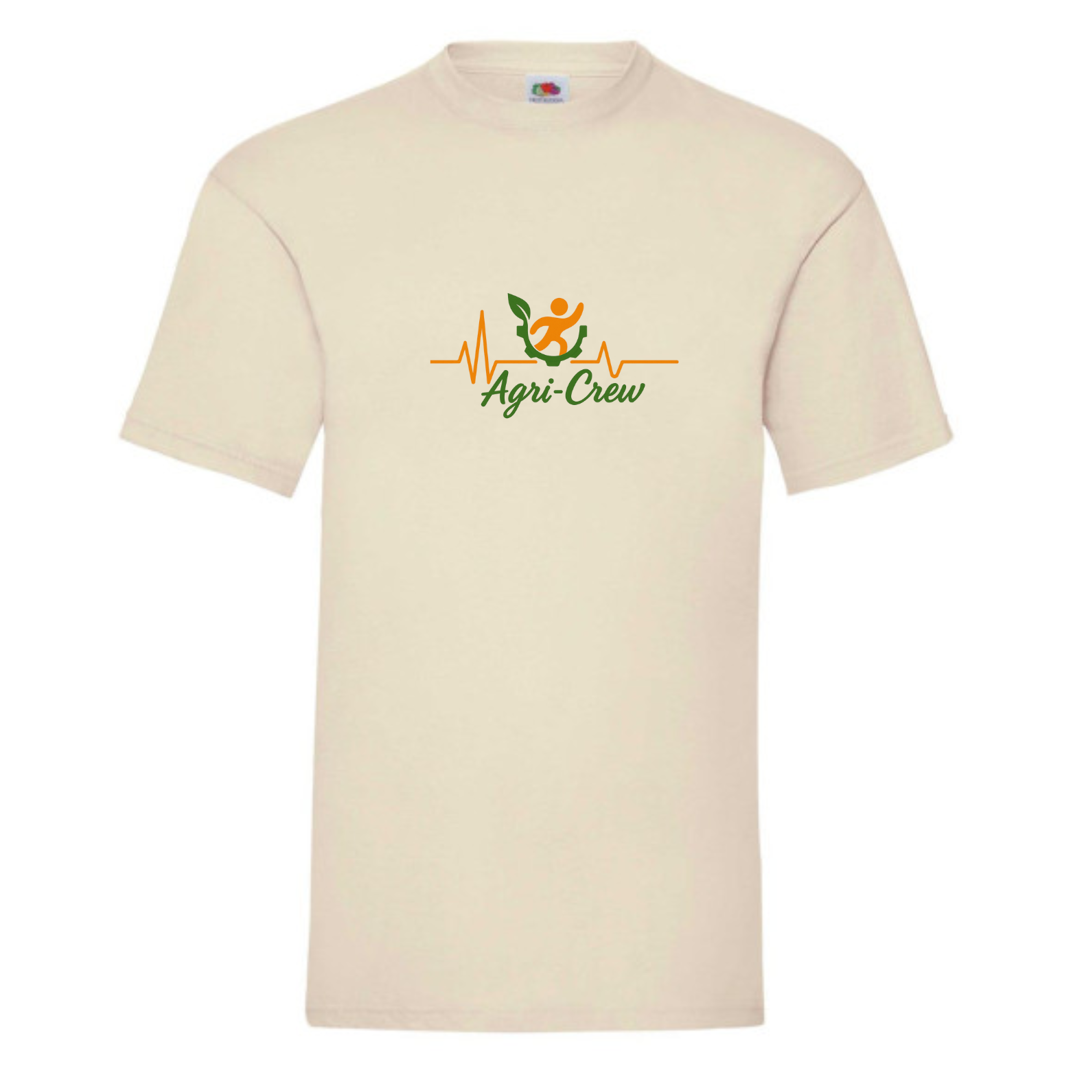 Agri Crew T-shirt "Herzschlag" Backprint Symbole