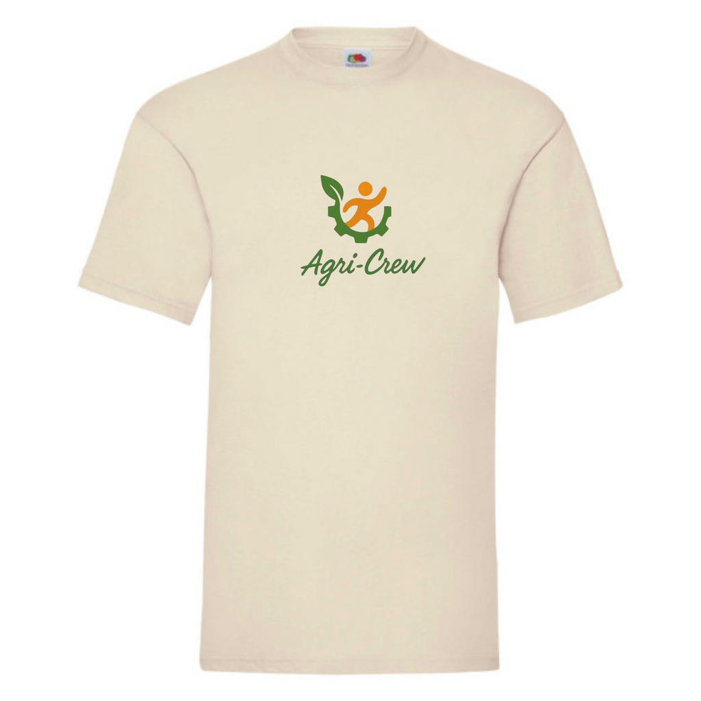 Agri Crew T-shirt "Original" Backprint QR+Agri Crew