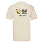 Agri Crew T-shirt "Herzschlag" Backprint QR+Logo