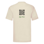 Agri Crew T-shirt "Herzschlag" Backprint QR+Text