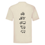 Agri Crew T-shirt "Original" Backprint Symbole
