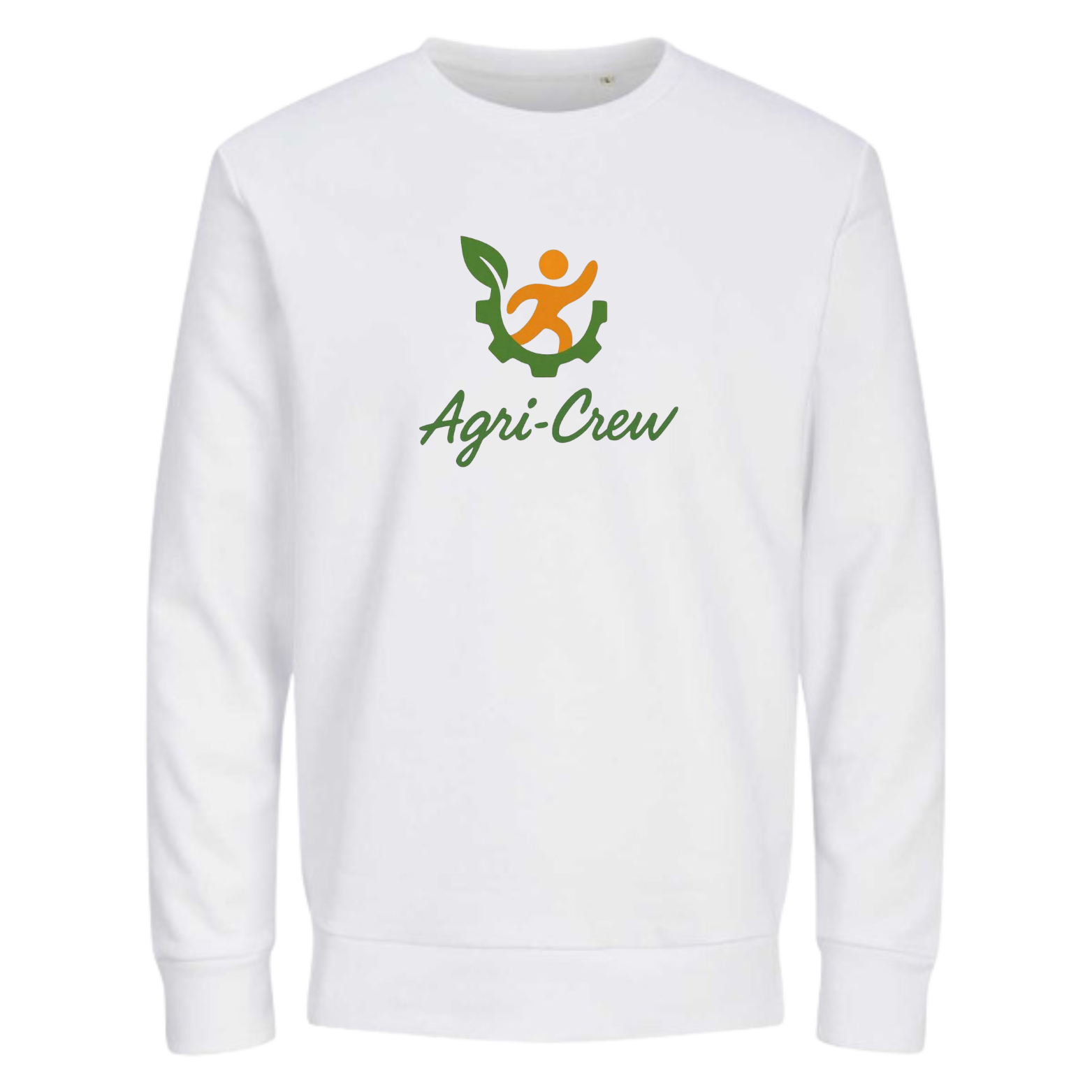 Agri Crew Sweatshirt "Original" mit Backprint QR+Schrift