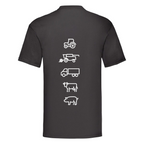 Agri Crew T-shirt "Original" Backprint Symbole