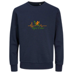 Agri Crew Sweatshirt "Herzschlag" mit Symbolen