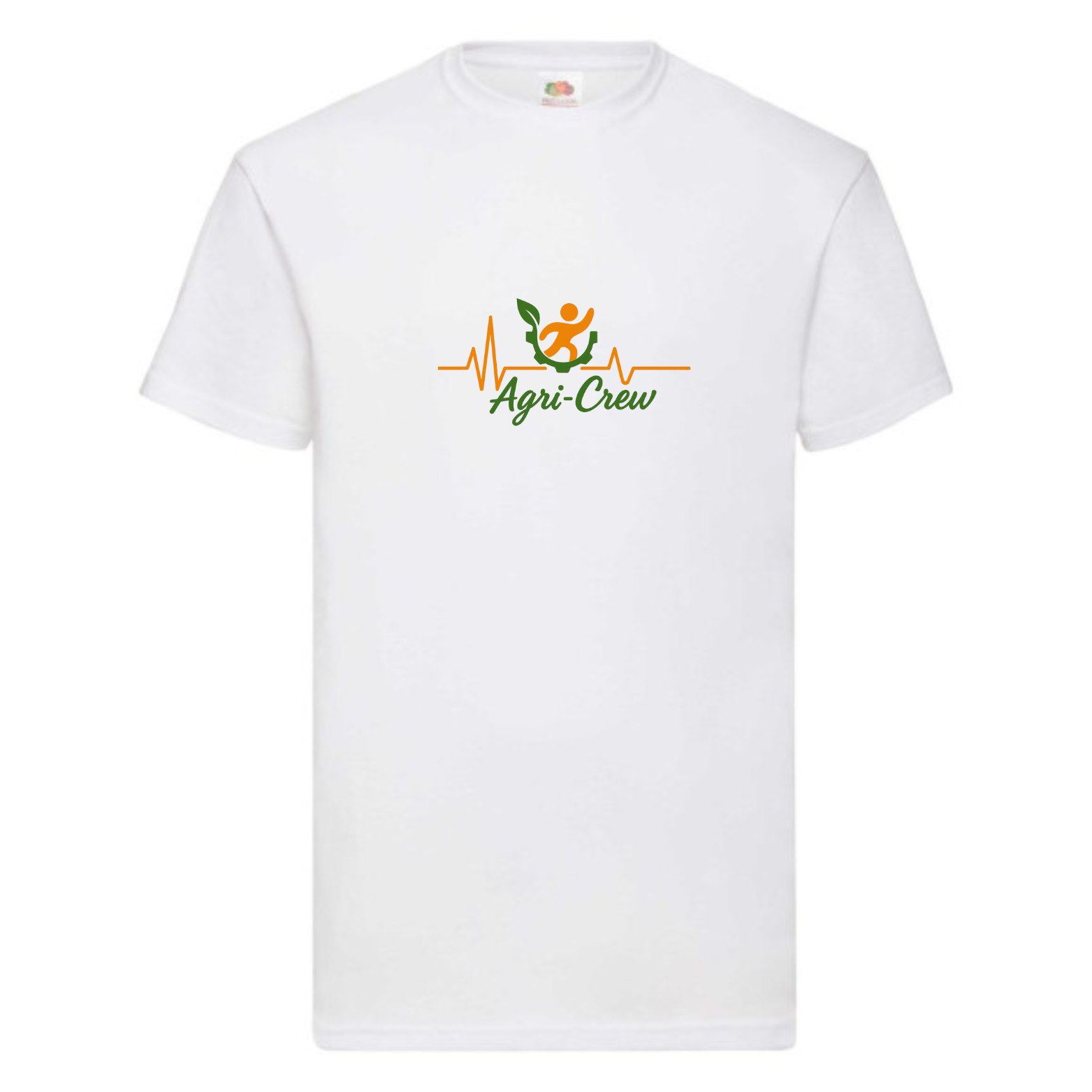 Agri Crew T-shirt "Herzschlag" Backprint Symbole