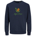 Agri Crew Sweatshirt "Original" mit Backprint QR+Schrift