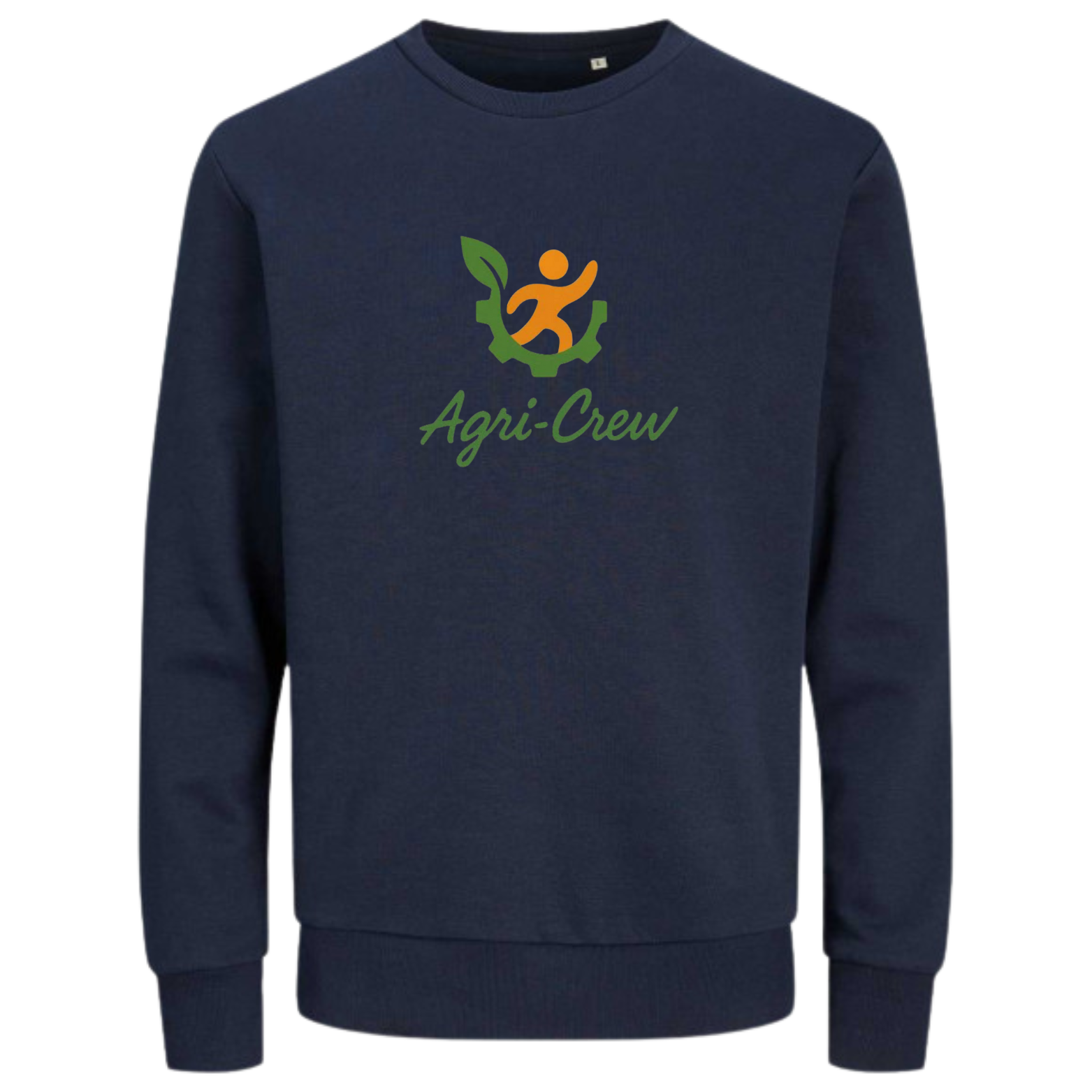 Agri Crew Sweatshirt "Original" mit Backprint QR+Logo