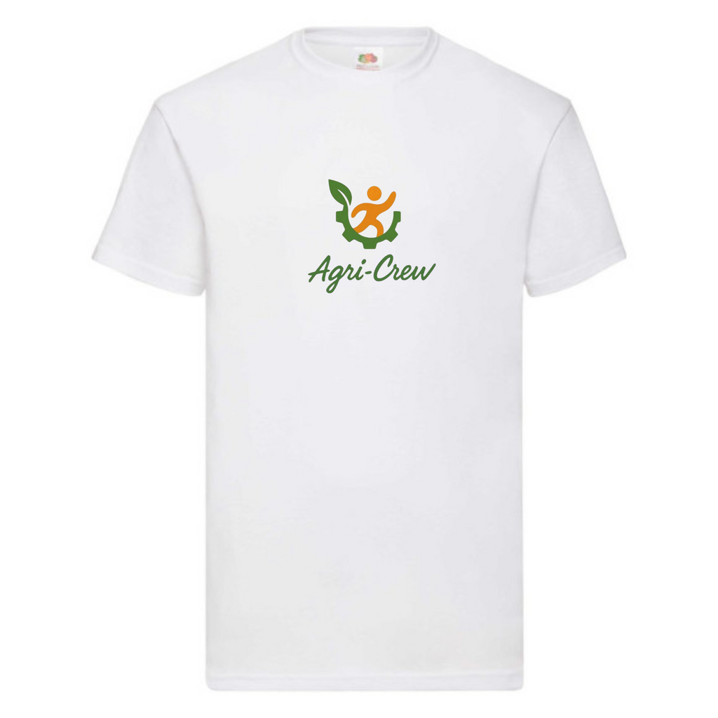 Agri Crew T-shirt "Original" Backprint QR+Agri Crew