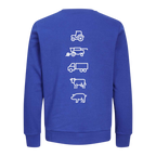 Agri Crew Sweatshirt "Original" mit Backprint Symbole