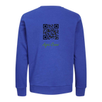 Agri Crew Sweatshirt "Herzschlag" mit Backprint QR+Text