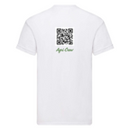 Agri Crew T-shirt "Herzschlag" Backprint QR+Text